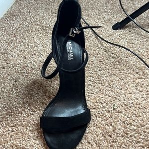 Michael Kors Black Strap Stiletto Heels